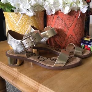 Sam Edelman Trina Gold Sandal 👡
